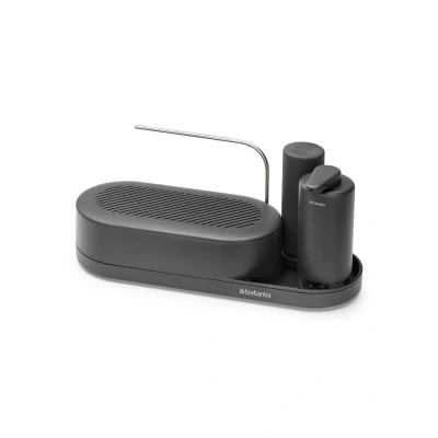 Afbeelding van Brabantia SinkStyle Gootsteen Organizer Set 3 delig Middengrijs
