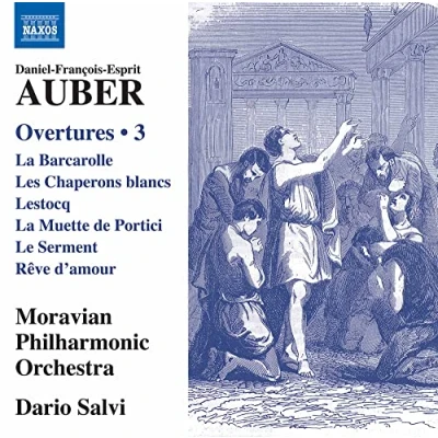 Afbeelding van Moravian Philharmonic Orchestra, Dario Salvi Auber: Overtures 3 (CD)