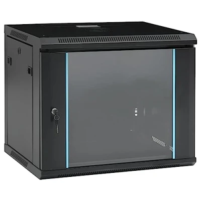 Image de vidaXL Coffret de réseau mural 9U 19 IP20 600x450x510 mm30166