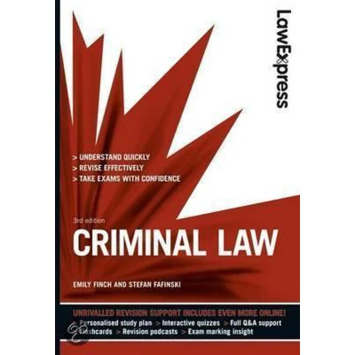 Afbeelding van Law Express: Criminal (Revision Guide)