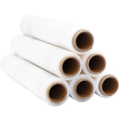 Afbeelding van vidaXL Stretchfilm 6 st transparant 17 μm 50 cm x 300 m