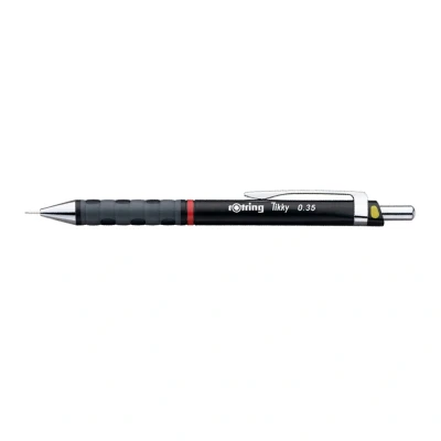 Afbeelding van rOtring Tikky Black PLC 0.35 Hb