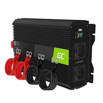 Afbeelding van Spanningsomvormer Inverter PRO 12V naar 230V 2000W / 4000W Gemodificeerde sinusgolf.