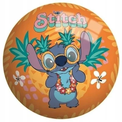 Afbeelding van Lilo &amp; Stitch Bal Speelbal 23 cm Voetbal Opgeblazen Baby Peuter Kinderen Meiden Jongens