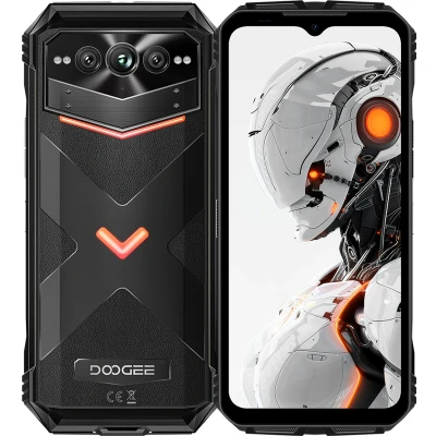 Afbeelding van Doogee Fire 6 MAX NL 6.72inch Robuuste Smartphone 5G 20GB RAM 256GB ROM 50MP AI 8MP ultra groothoek 20800mAh Android 14.0 Zwart