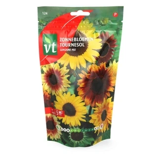 Afbeelding van Zonnebloemmengsel Zaden Diverse Soorten voor een Kleurrijke en Levendige Tuin