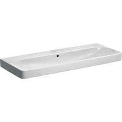 Afbeelding van Geberit Smyle Square meubelwastafel wit KeraTect (120 x 48 cm) zonder