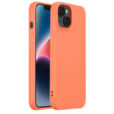 Afbeelding van imoshion Hoesje Geschikt voor iPhone 14 Color Backcover Apricot Crush Orange