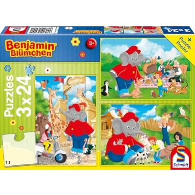 Afbeelding van Schmidt Spiele 4056400 Legpuzzel 24 stuk(s) Stripfiguren