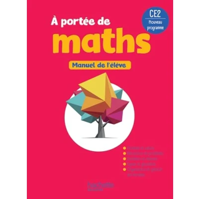 Afbeelding van NOUVEL A PORTEE DE MATHS CE2 LIVRE ELEVE ED.2025