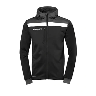 Afbeelding van uhlsport Sweater met rits voor kinderen, Maat: 140, Schwarz/anthra/weiß