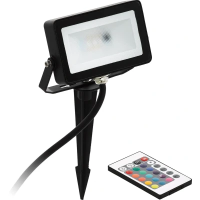Afbeelding van EGLO Faedo Prikspot voor buiten Kleur RGB IP44 Zwart