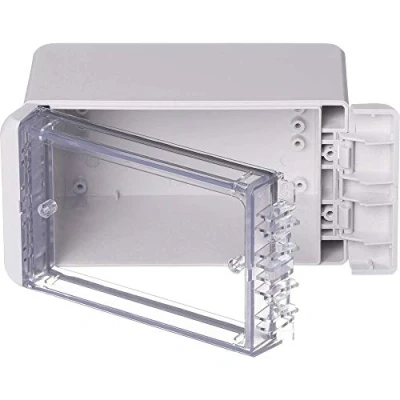 Afbeelding van Bopla Bocube B 100809 PC V0 G 7035 96022135 Outdoorbehuizing Polycarbonaat (V0) Grijs wit (RAL 7035) 1 stuk(s)