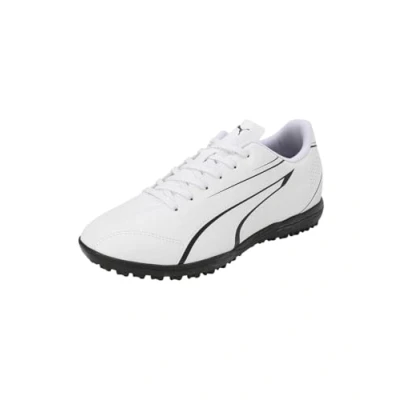 Afbeelding van PUMA Vitoria Tt voetbalschoenen voor heren, Wit Zwart