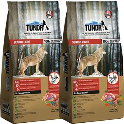 Afbeelding van Tundra hondenbrokken Senior Light 11,34kg