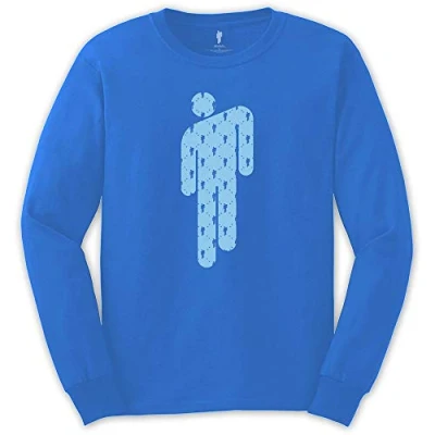 Afbeelding van Billie Eilish Maninman Longsleeve shirt L Blauw