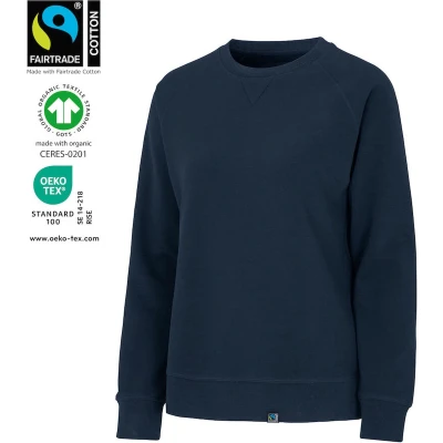 Afbeelding van Cottover F. TERRY CREW NECK LADY 141503 Marine