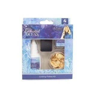 Afbeelding van Sara Signature Enchanted Ocean Gilding Flakes Kit 4 st.