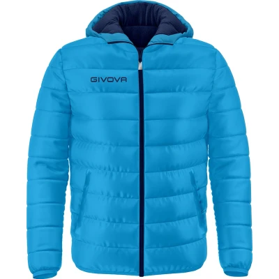 Afbeelding van Jas Givova Olanda, G013 Turqouise/Navy, Maat XS (152/158)