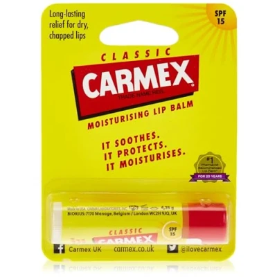 Afbeelding van Carmex Classic Moisturising Lip Balm LSF 15 Stick 4,25 g