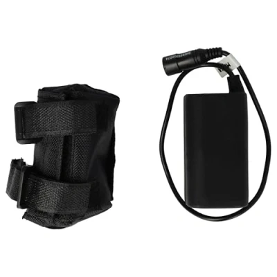 Afbeelding van vhbw Batterij compatibel met fietslampen (5200 mAh, 8,4 V, Li Ion), waterdichte stof