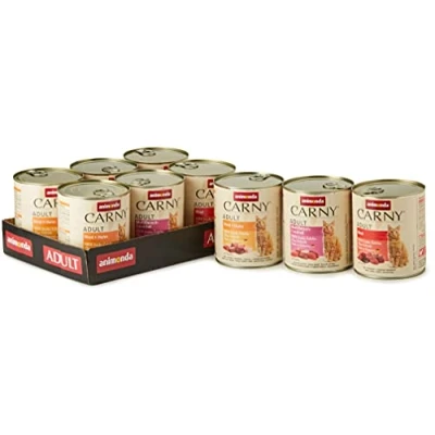 Afbeelding van 6x800g Adult Creaties met Rund Animonda Carny Kattenvoer