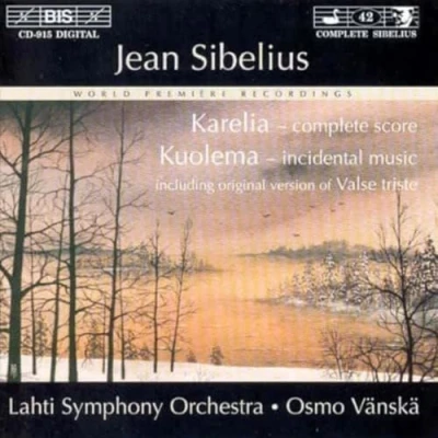 Afbeelding van Lahti Symphony Orchestra, Osmo Vänskä Sibelius: Karelia/Kuolema (CD)