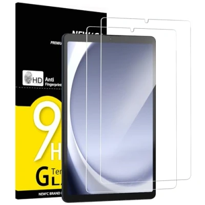 Afbeelding van NEW&#039;C Displaybeschermfolie voor Samsung Galaxy Tab A9 8,7 inch, hardheid 9H, displaybeschermfolie, HD, 0,33 mm, ultra transparant, 2 stuks