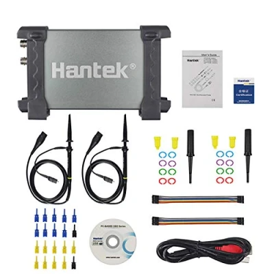 Afbeelding van Hantek 6022BL digitale USB oscilloscoop met 2 kanalen en 16 logische