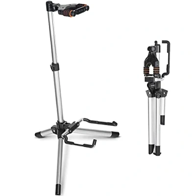 Image de CAHAYA Support de guitare multifonctionnel réglable en aluminium Stable et facile à transporter adapté aux guitares basses classiques électriques acoustiques CY0264