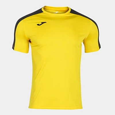 Afbeelding van Joma Academy III Shirt Korte Mouw Heren Geel / Zwart Maat: 2XL 3XL