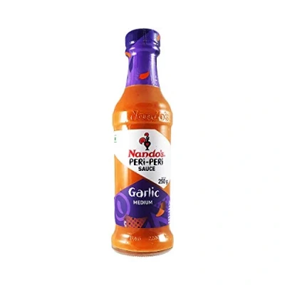 Afbeelding van Nando&#039;s Peri Sauce Garlic 250ml (South Africa), (Zuid Afrika)