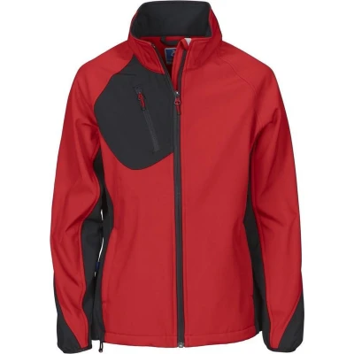 Afbeelding van ProJob 2423 DAMES SOFTSHELL 642423 Rood