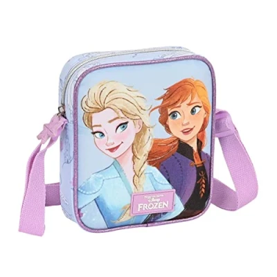 Afbeelding van Schoudertas Frozen Believe Lila 16 x 18 4 cm
