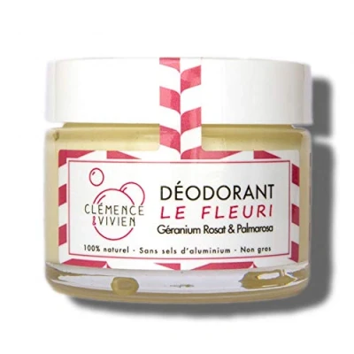Afbeelding van Clémence &amp; Vivien Deodorant Cream Fleuri 50 g