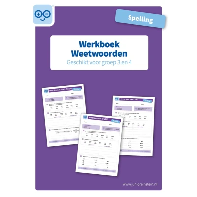 Afbeelding van Spelling Weetwoorden geschikt voor groep 3 en 4 Werkboek