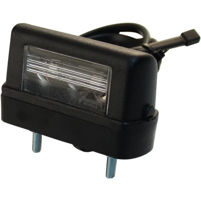 Afbeelding van Kentekenlamp REGPOINT small DC kabel 800mm Aspock Kentekenverlichting BouwmanAanhangwagens.nl