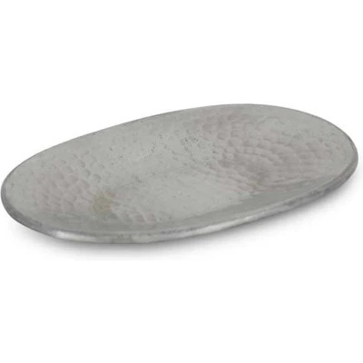 Afbeelding van Hamamschaal Zilver Ø 16 x 10cm