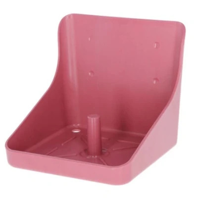 Afbeelding van Kunststof liksteenhouder roze