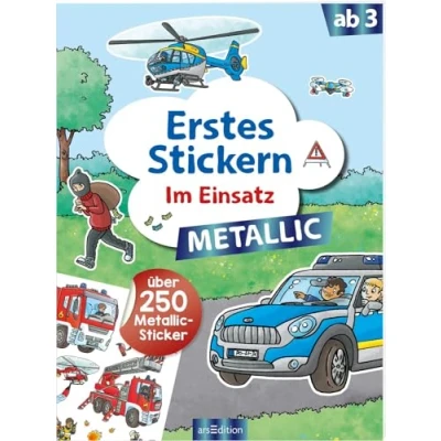 Afbeelding van Erstes Stickern Metallic Im Einsatz