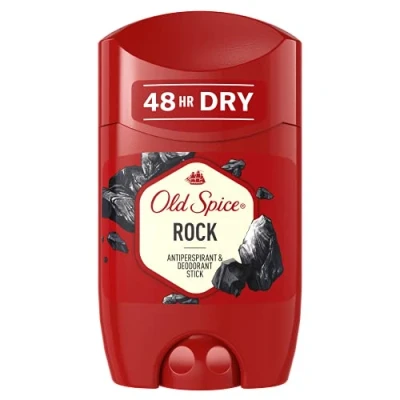 Afbeelding van Old Spice Rock Anti transpirant Stick voor heren, 50 ml, 48 uur bescherming tegen sterk zweet