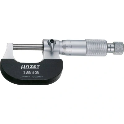 Afbeelding van HAZET 2155N 25 Schroefmaat 0 mm Aflezing: 0.01 DIN 863 3