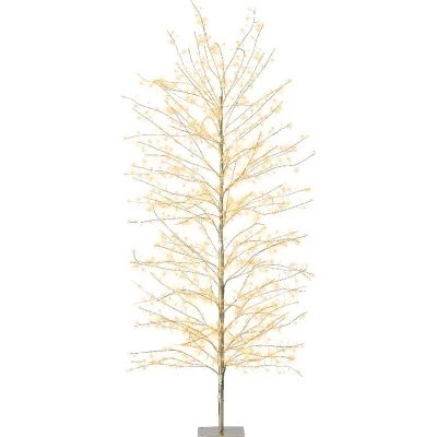 Afbeelding van Micro LED Kerstboom op Voet 1755 LEDs 180 cm voor buiten