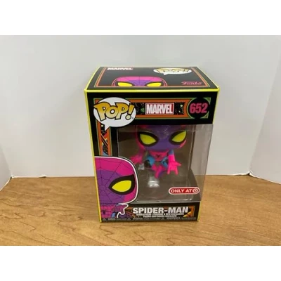 Afbeelding van Funko POP! Marvel Vinyl Figuur: Blacklight Spider Man, Exclusieve Edition Black Light, Spiderman, Pop Only