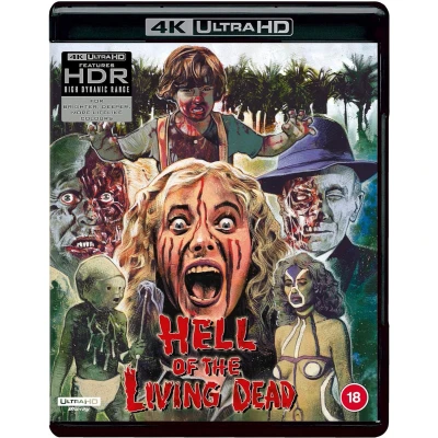 Afbeelding van Hell of the Living Dead 4K UHD + blu ray Import zonder NL OT