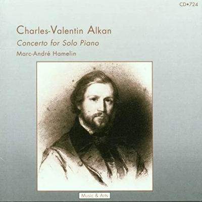 Afbeelding van Marc André Hamelin Alkan: Concerto For Solo Piano (CD)