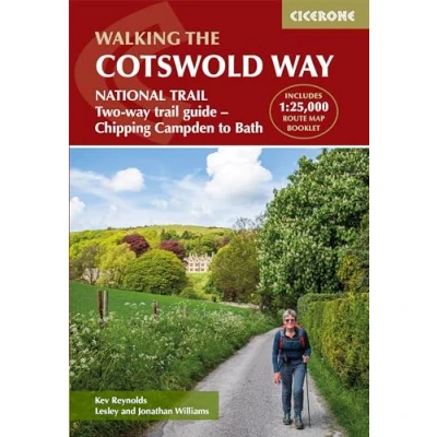 Afbeelding van The Cotswold Way: National Trail Two Way Guide Chipping Campden to Bath