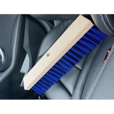 Afbeelding van Stalbezem pvc blauw 45 cm