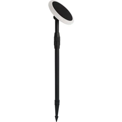 Afbeelding van V TAC VT 943 6668 Tuinlamp op zonne energie LED 3.00 W Warmwit Wit, Zwart