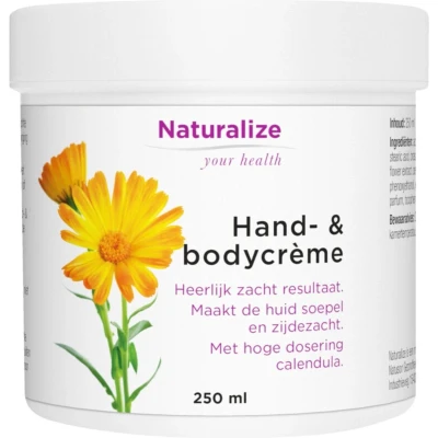 Afbeelding van Naturalize Hand &amp; bodycrème 250ML